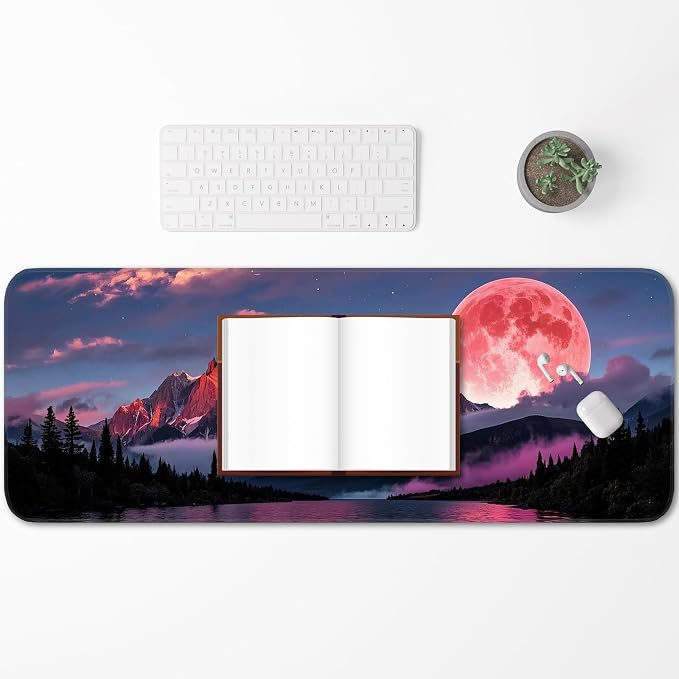 Moon mountain scenery