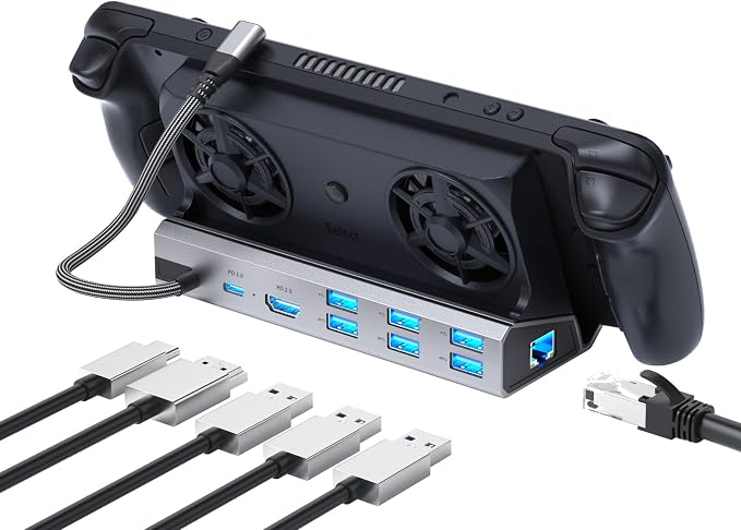 12-in-1 Dual Cooling Fan