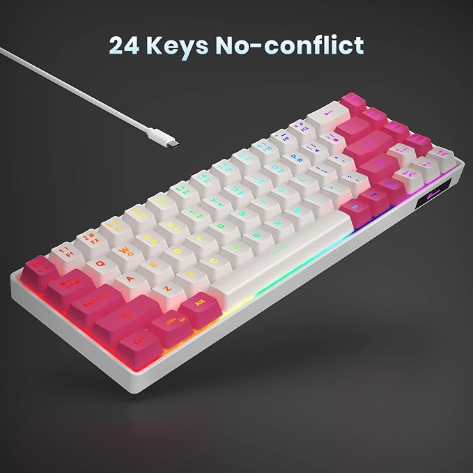 White-Pink