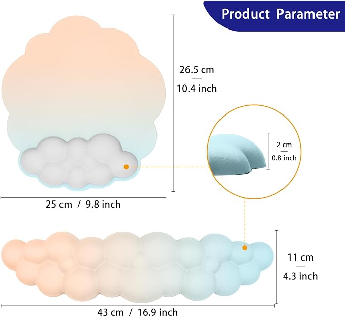 F-orange Light Blue