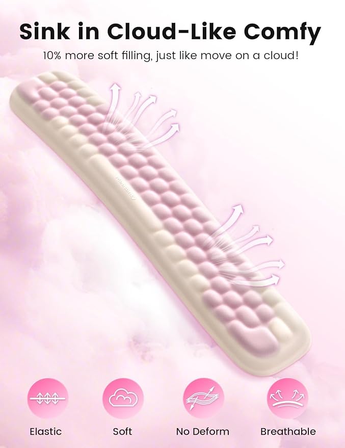 Nude Pink and Cream White