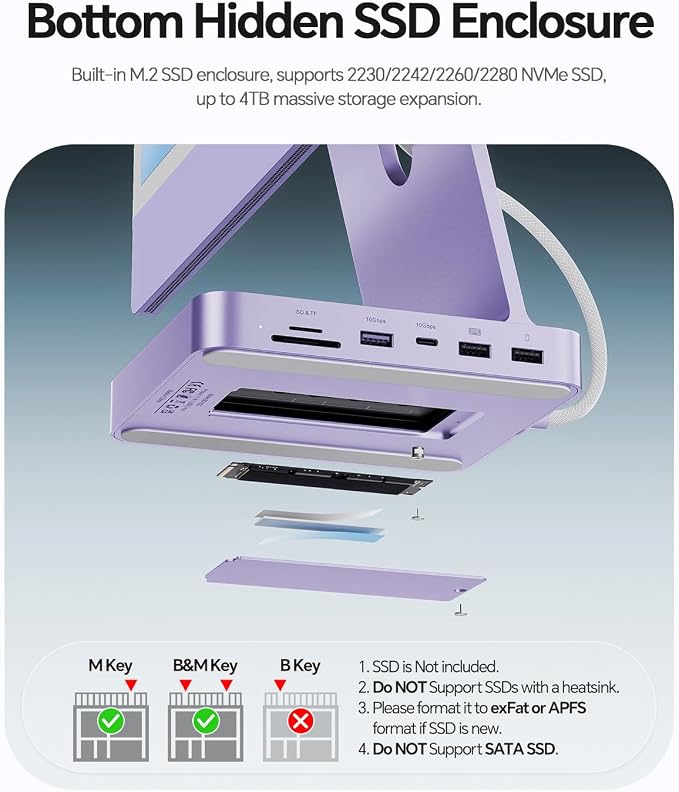 iMac Dock- Purple