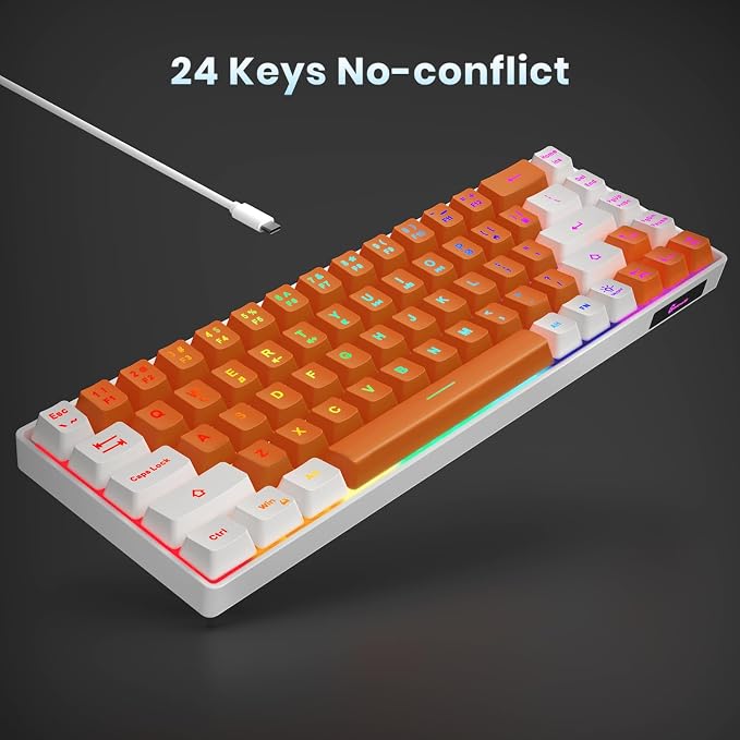 Orange-White