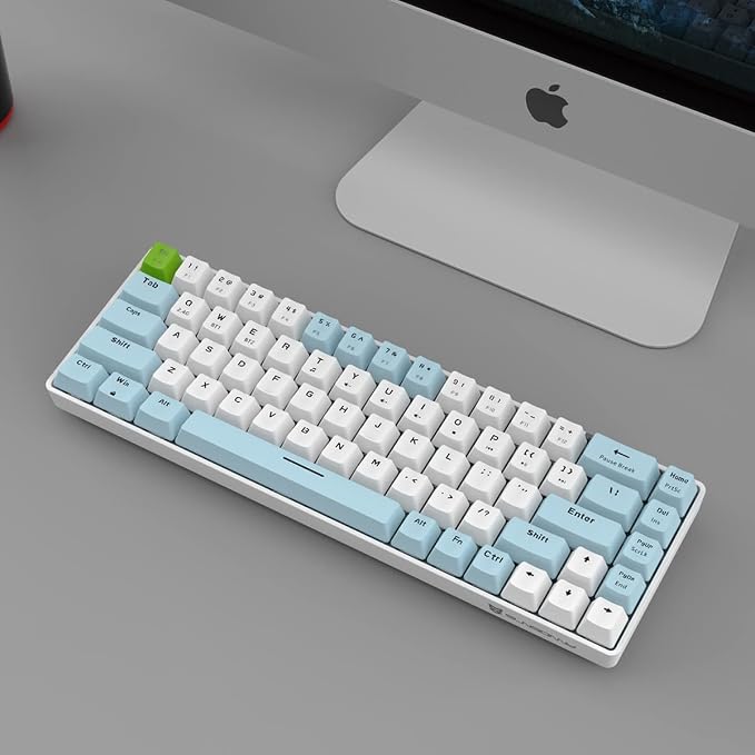 Red Switch with Blue & White Combo Color