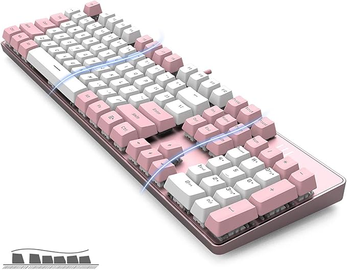 Brown Switch Pink & White