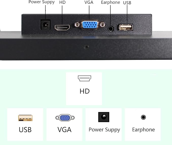 12.3'' Monitor + USB VGA Interface