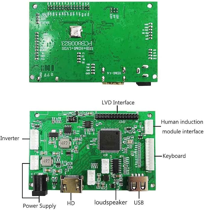 15 screen + USB board