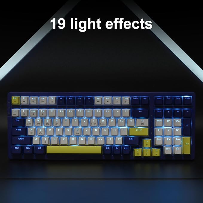 Blue Combo red switch ice-blue backlight