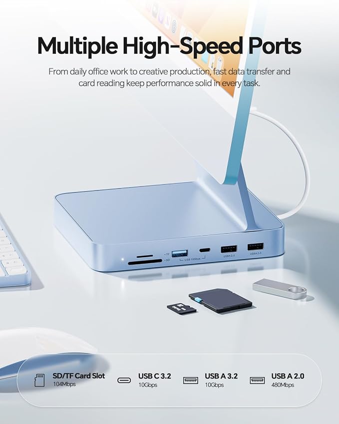 imac usb c hub-bule