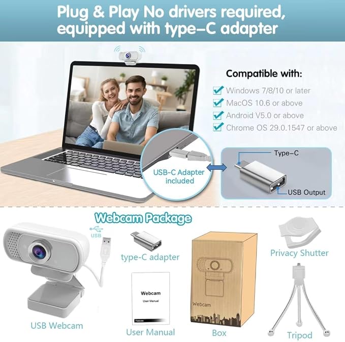 White (USB Type C)