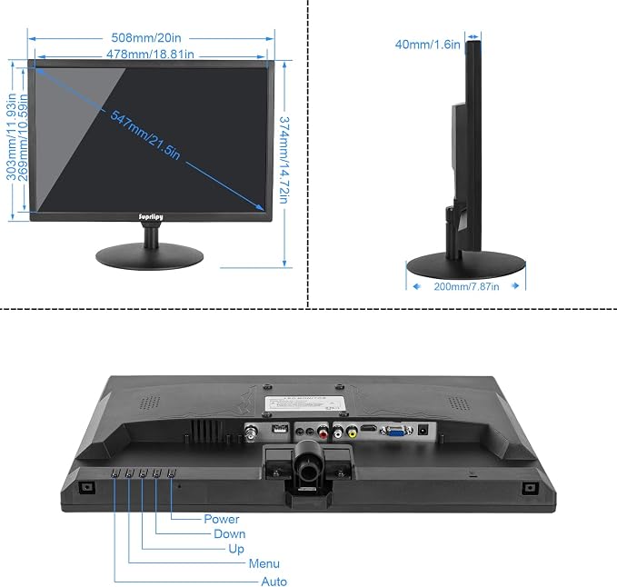 21.5 Inch 1920x1080 Touch Screen