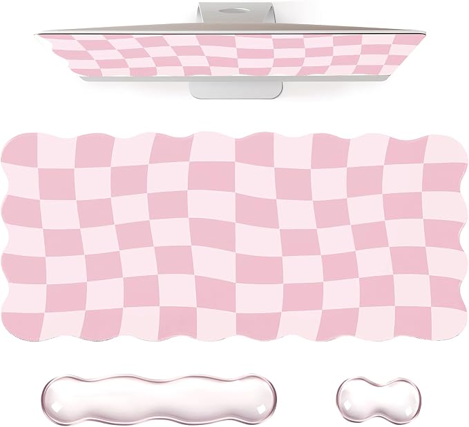 Pink Checkered