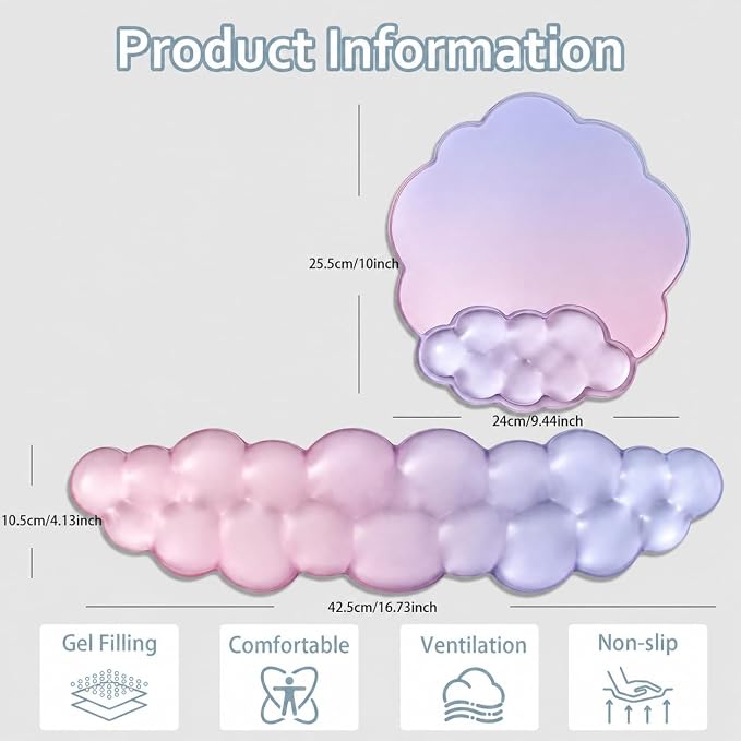 Light Purple and Blue