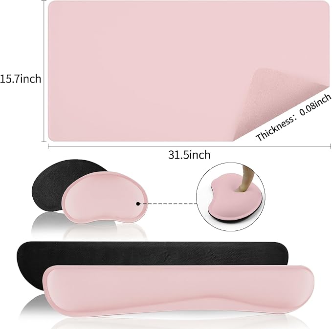 Light Pink-wrist Rest