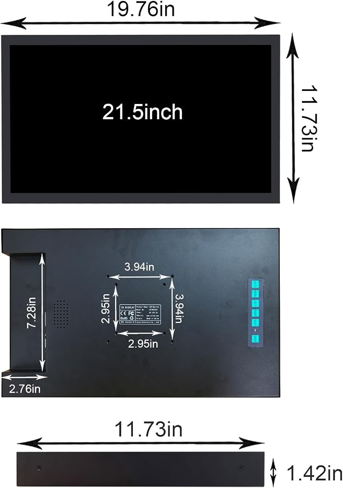 21.5'' 1920x1080 1000nits Monitor