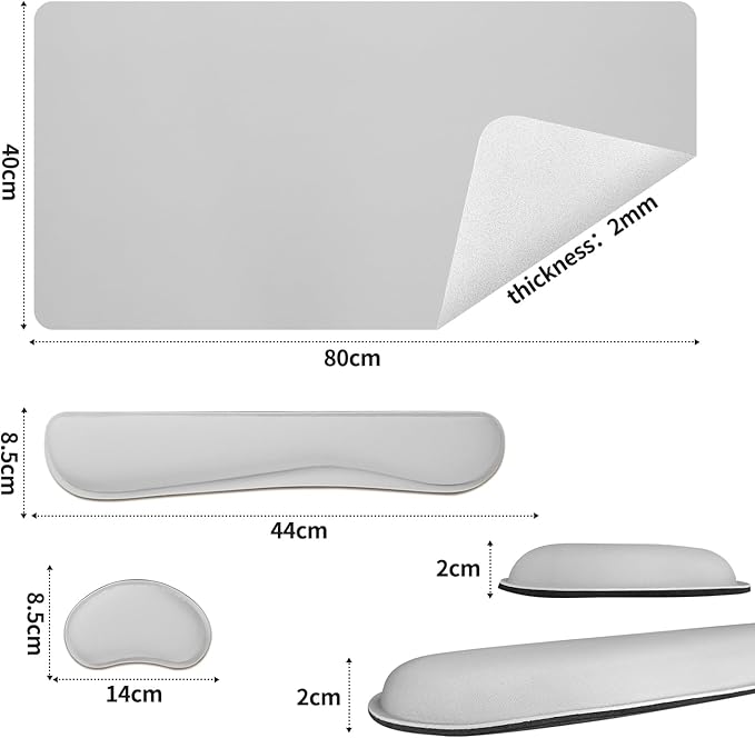 Light Grey-wrist Rest