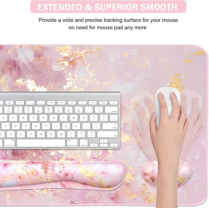 Pink Gold Marble