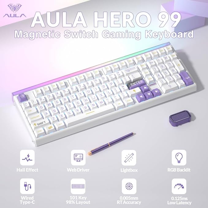 White Purple