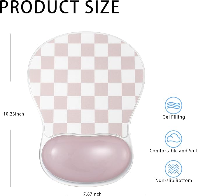 Brown White Checkered