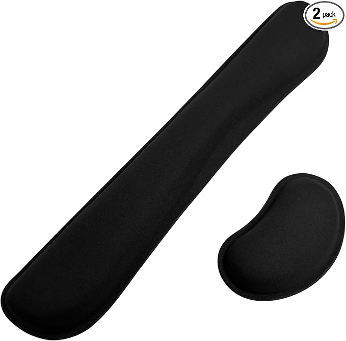Black - 2 Wrist Rest