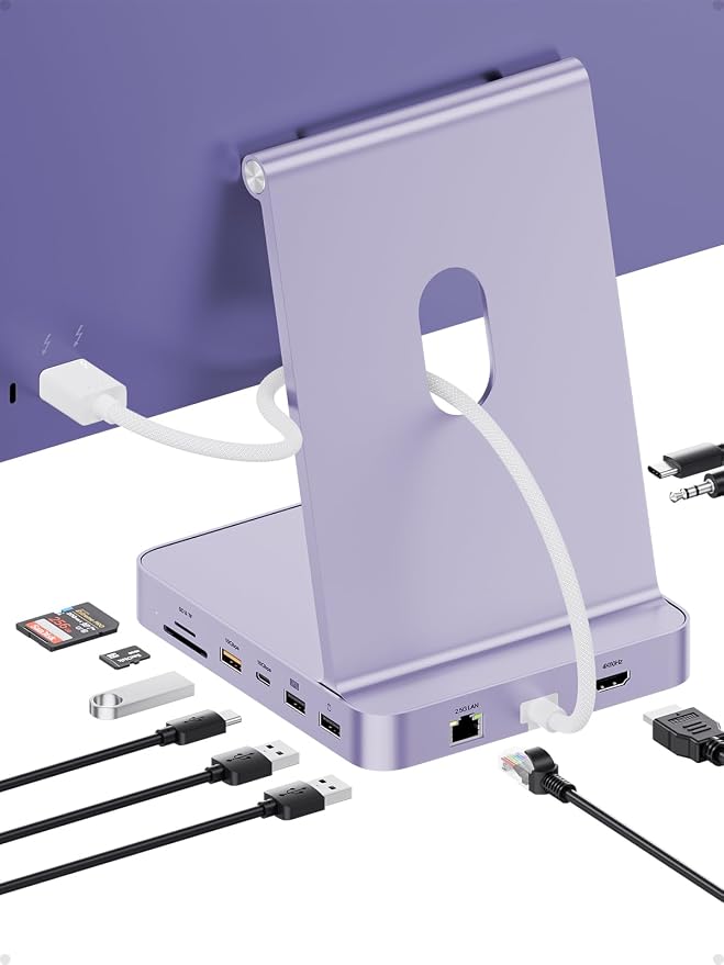 iMac Dock- Purple