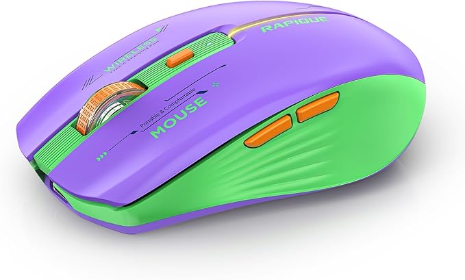 Purple and Green