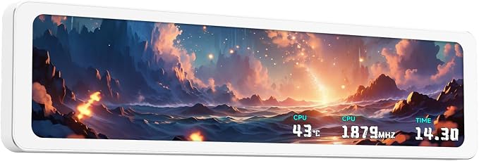 TV 11.3 LCD WHITE