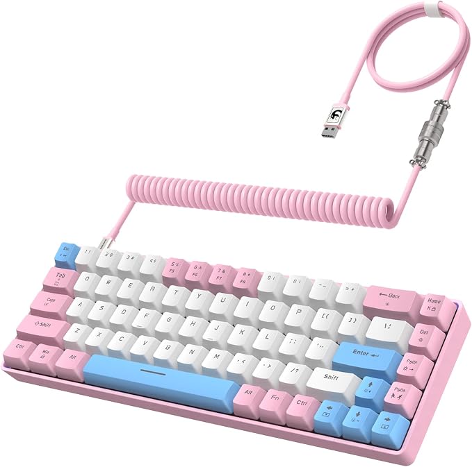 Pink White Blue