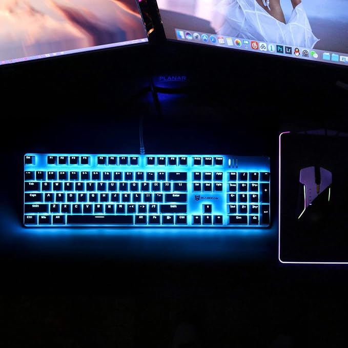 Blue Switch White