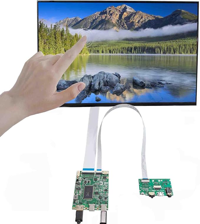 13.3'' touchscreen with Board