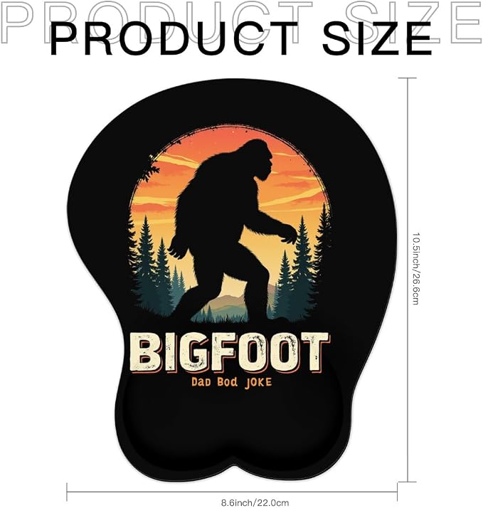 Bigfoot Dad Bod Joke Sasquatch 0