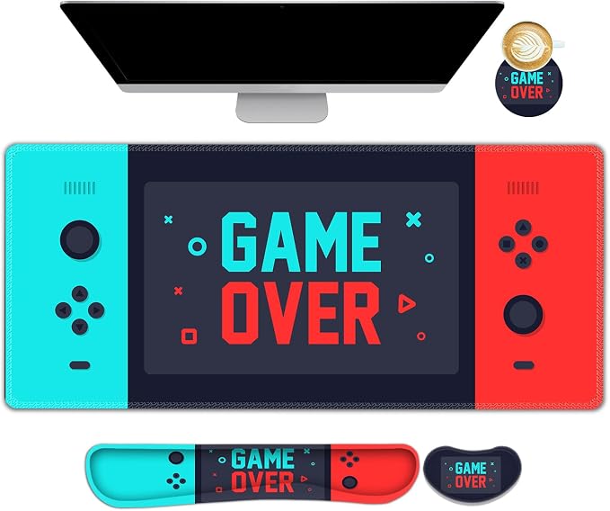 Green Red Game Console