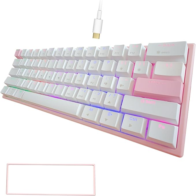 Pink/White
