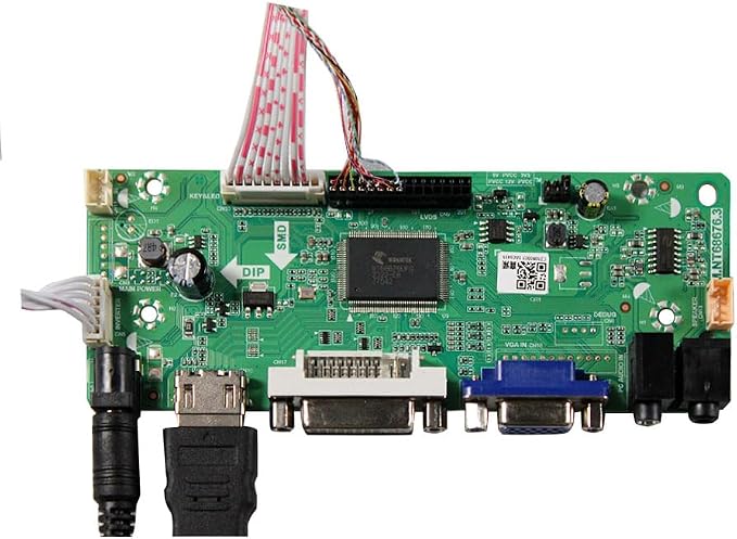 9.7'' Touchscreen + DVI/VGA Board