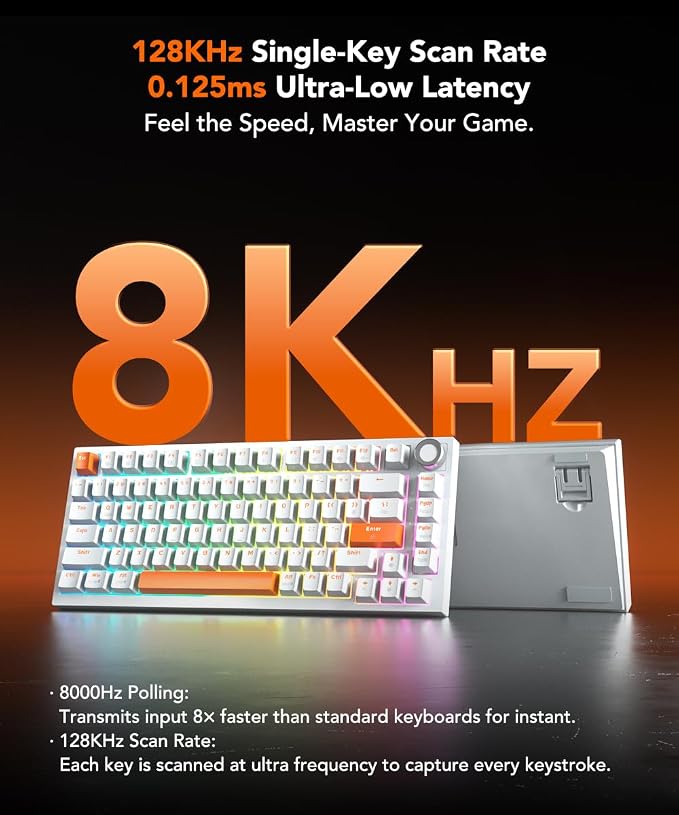 White to Orange Gradient