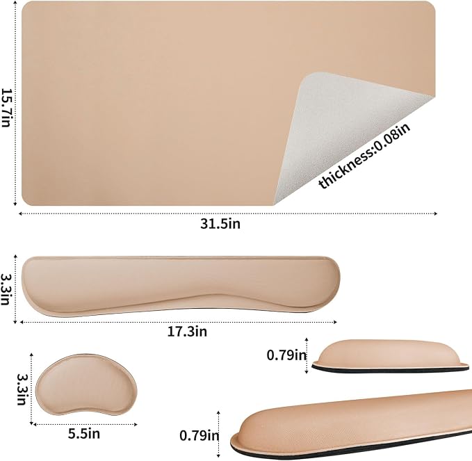 Beige-wrist Rest