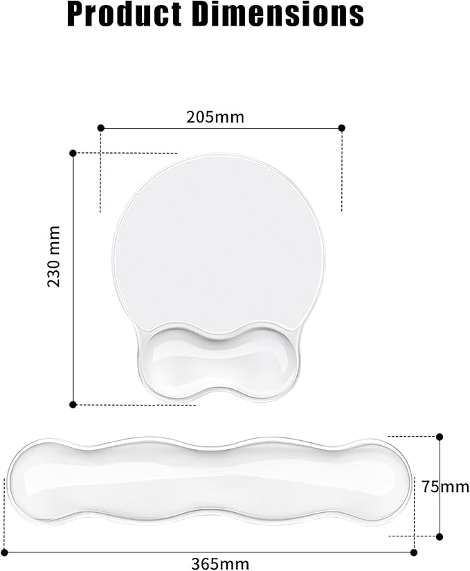 2pc Clear Wave