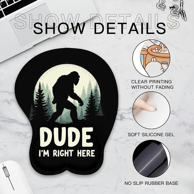 Bigfoot Forest Dude I'm Right Here Sasquatch 0