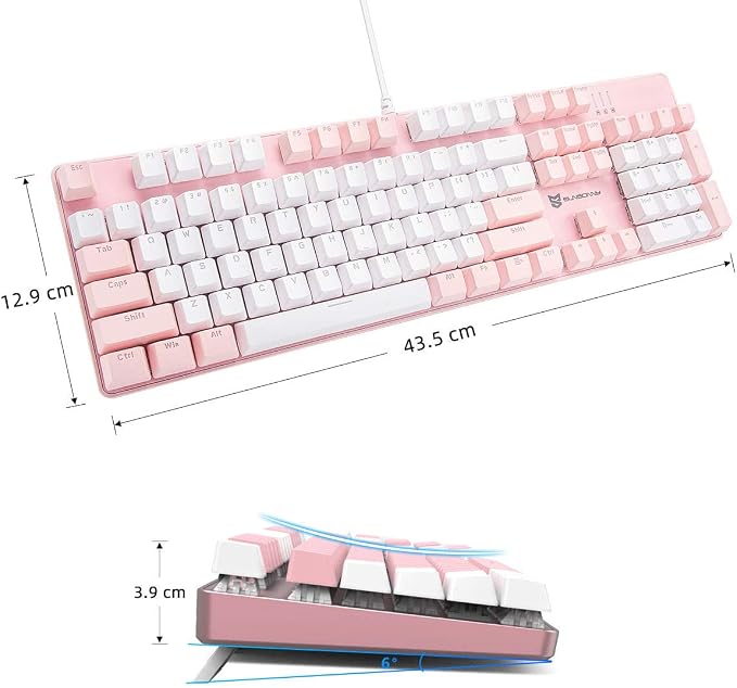 Brown Switch Pink & White