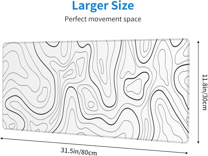 White Topographic