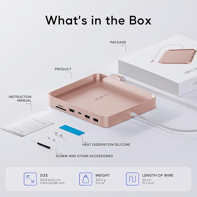 imac usb c hub-pink
