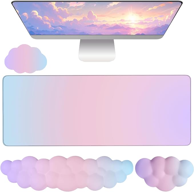4pcs Pink Purple