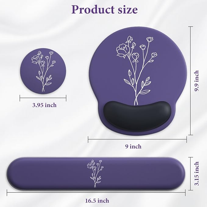 C6-Imperial Purple with Flower