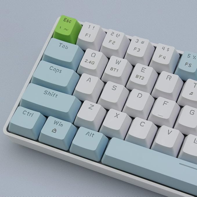 Red Switch with Blue & White Combo Color