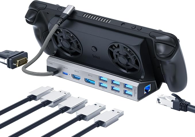 14-in-1, supports three screens