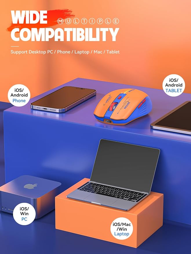 Orange and Blue
