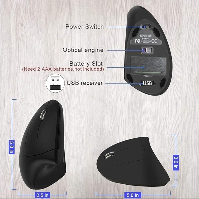 Black - Left Hand - Battery