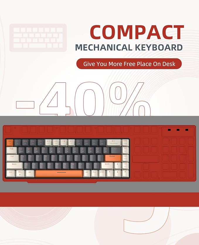 Grey & Orange/Red Switch