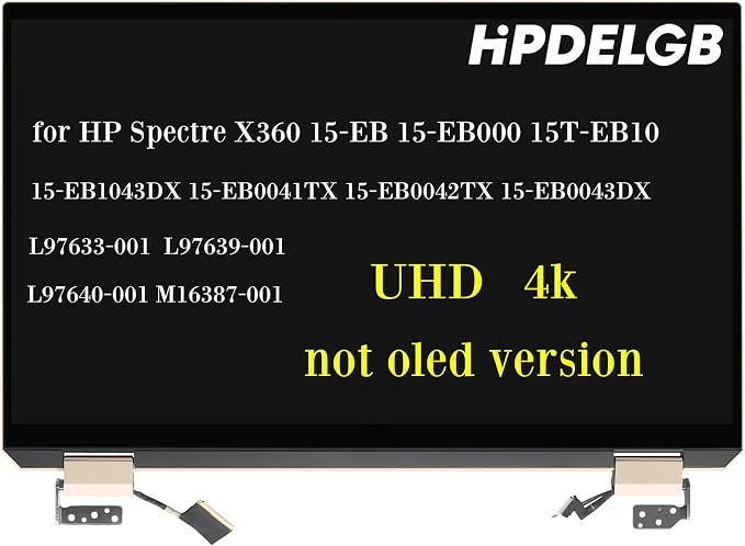for HP 15-EB Screen Assembly Brown not oled