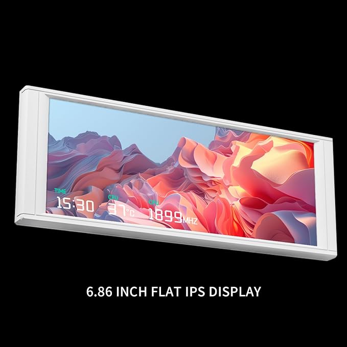 TV LCD WHITE 6.86